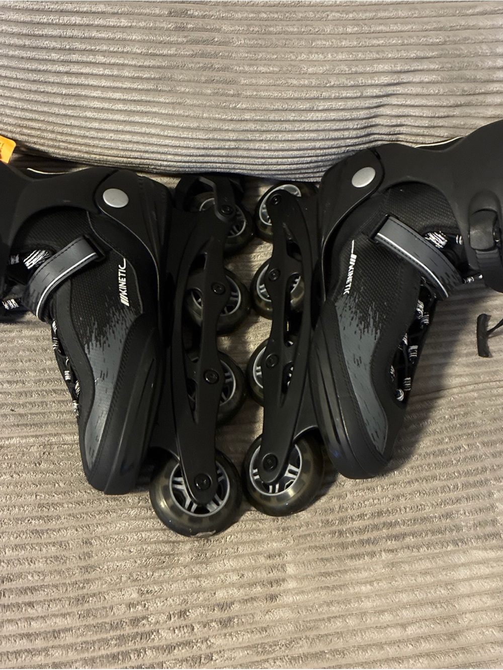 K2 Skate Men's Kinetic 80 Pro Inline Skate Black/gray New Size 12